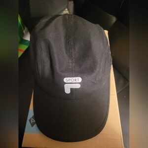 Black Fila Hat